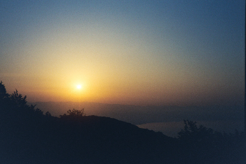 Morgenrot in Kroatien