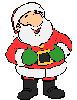 Der Weihnachtsmann lacht sich krumm